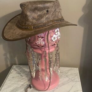 Vintage Western Leather Hat